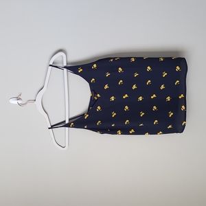 Banana Republic Factory Navy Lemons Tank